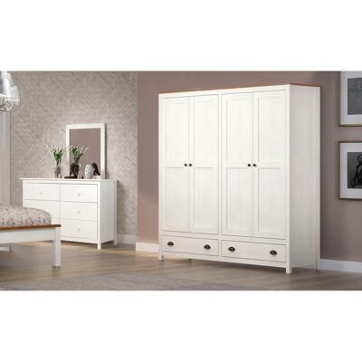 Homeu202fLandhausmöbel Weiße Kommode - Salgen Serie Homeu202fLandhausmöbel Weiße Kommode - Salgen Serie