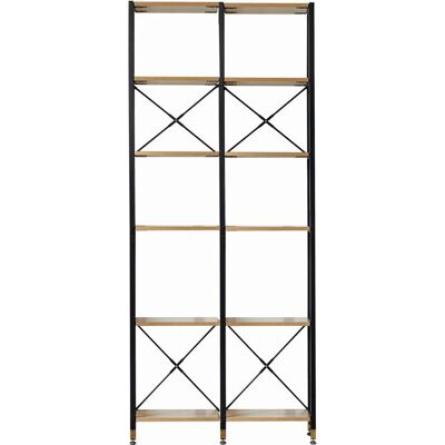 Home Affaire Mehrzweckregal - 87,5x210x30 cm - 10 Ablageflächen - MDF Home Affaire Mehrzweckregal - 87,5x210x30 cm - 10 Ablageflächen - MDF