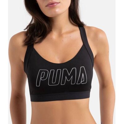 Puma Damen Trainings-BH - Schwarz - Größe 8 UK - Training BH Puma Damen Trainings-BH - Schwarz - Größe 8 UK - Training BH
