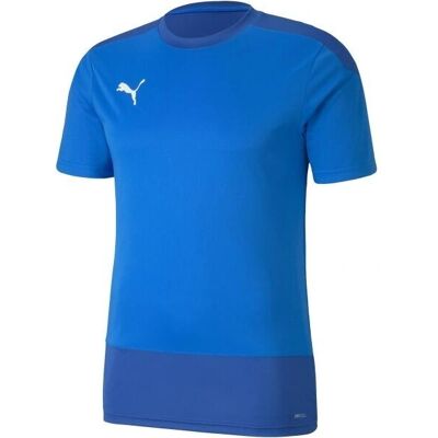Puma Bărbat Model XXL - Tricou Sport Blau Puma Bărbat Model XXL - Tricou Sport Blau