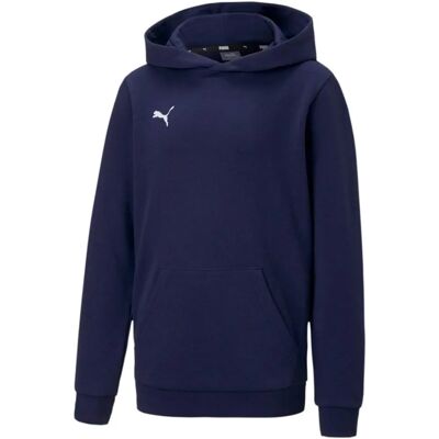 Puma Model65671106 Granatowa Bluza z Kapturem - Hoodie Puma Model65671106 Granatowa Bluza z Kapturem - Hoodie