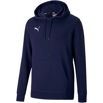 Puma Modello 656580 - Felpa con cappuccio blu navy per uomini Puma Modello 656580 - Felpa con cappuccio blu navy per uomini