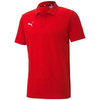 Puma Męskie Czerwone Polo na Lato - Koszulka polo męska - Odzież sportowa Puma Męskie Czerwone Polo na Lato - Koszulka polo męska - Odzież sportowa
