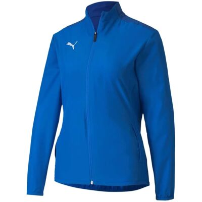 Puma - TeamGOAL 23 Sideline - Femmes - Bleu - M - Veste d’entraînement - Publicité Puma - TeamGOAL 23 Sideline - Femmes - Bleu - M - Veste d’entraînement - Publicité