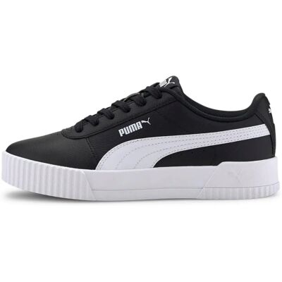 Sneaker Puma Carina L Nero-Bianco - Scarpe Sneaker Puma Carina L Nero-Bianco - Scarpe
