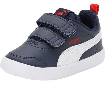 Scarpe da bambino Puma in mesh blu navy Scarpe da bambino Puma in mesh blu navy