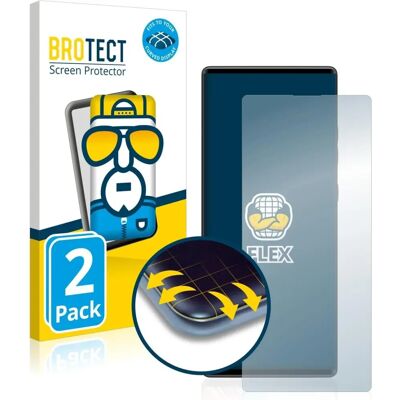 Brotect - LM-F100n - Vollabdeckung - Gebogen - Displayschutz Brotect - LM-F100n - Vollabdeckung - Gebogen - Displayschutz