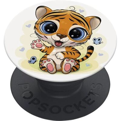 PopSockets Happy Cat Passive Halterung - Mehrfarbig PopSockets Happy Cat Passive Halterung - Mehrfarbig