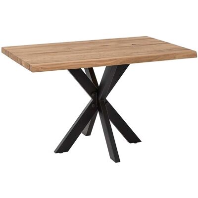 Pharao24 - Eiche Massivholz - Metall Loft Stil - Esstisch Pharao24 - Eiche Massivholz - Metall Loft Stil - Esstisch