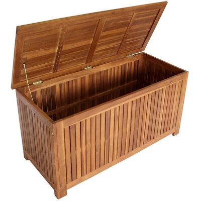 Pharao24.de - Gartentruhe Akazie Massivholz - Material Akazie Massivholz - Garden storage box Pharao24.de - Gartentruhe Akazie Massivholz - Material Akazie Massivholz - Garden storage box