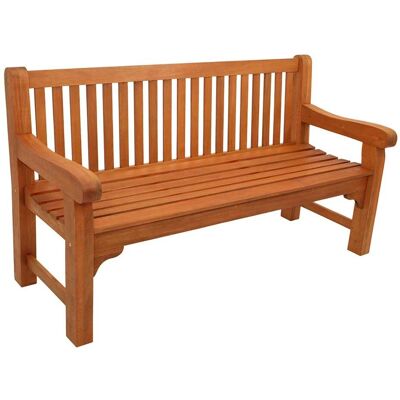 Pharao24 - Gartenbank massiv - Eukalyptusholz - 3 Sitze - Garden bench Pharao24 - Gartenbank massiv - Eukalyptusholz - 3 Sitze - Garden bench