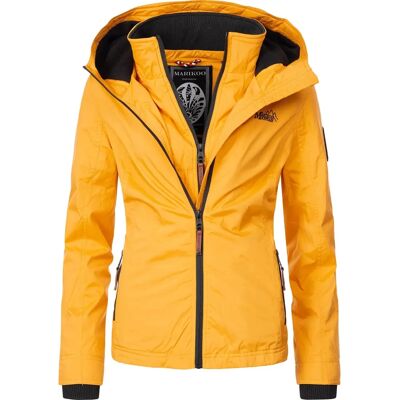 Marikoo B659 Gelbe Damen Jacke - Outdoor Jacke, Sportlich, Winddicht Marikoo B659 Gelbe Damen Jacke - Outdoor Jacke, Sportlich, Winddicht