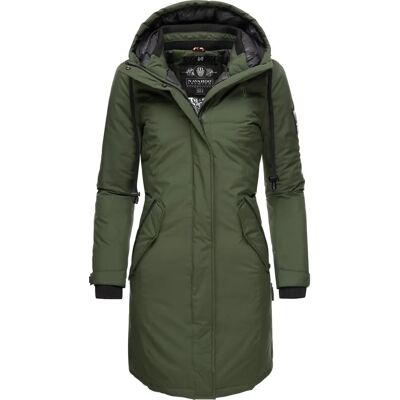 NAVAHOO Letiziaa Grüner Wintermantel - Winter Coat NAVAHOO Letiziaa Grüner Wintermantel - Winter Coat