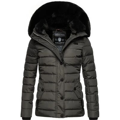NAVAHOO Milianaa Graue Winterjacke - Winter Jacket NAVAHOO Milianaa Graue Winterjacke - Winter Jacket