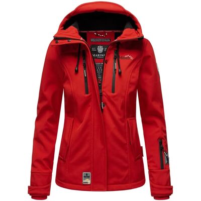 Marikoo Dames Softshell Jas - Waterafstotend, Fleece gevoerd, Slank Pasvorm - Jas Marikoo Dames Softshell Jas - Waterafstotend, Fleece gevoerd, Slank Pasvorm - Jas
