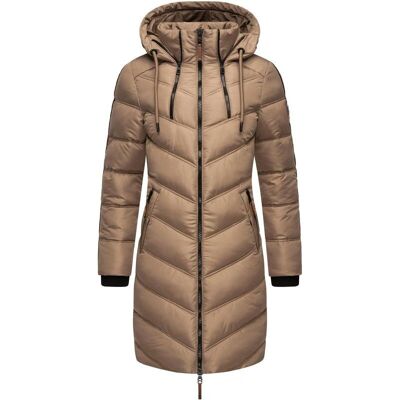 MARIKOO Armasa - Grau Thermischer Wintermantel Damen MARIKOO Armasa - Grau Thermischer Wintermantel Damen