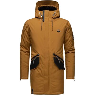 STONE HARBOUR Ragaan - Herren Wintermantel - Stilvoll, Warm & Wasserabweisend STONE HARBOUR Ragaan - Herren Wintermantel - Stilvoll, Warm & Wasserabweisend