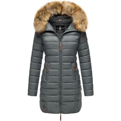 Marikoo Rose-Stepp - Winter Coat mit abnehmbarer Kunstfellkapuze Marikoo Rose-Stepp - Winter Coat mit abnehmbarer Kunstfellkapuze