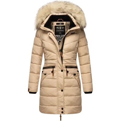 Navahoo Paula Beige Vinterjakke - Coat Navahoo Paula Beige Vinterjakke - Coat