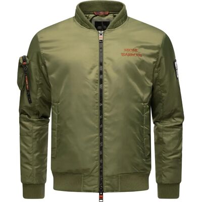 STONE HARBOUR Berkoo Oversized Grün Bomberjacke - Bomber jacket STONE HARBOUR Berkoo Oversized Grün Bomberjacke - Bomber jacket