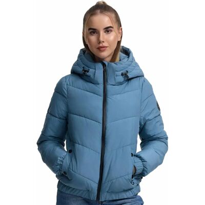 Marikoo N002 Powder Blue Damer Vinterjakke - Jakke Marikoo N002 Powder Blue Damer Vinterjakke - Jakke