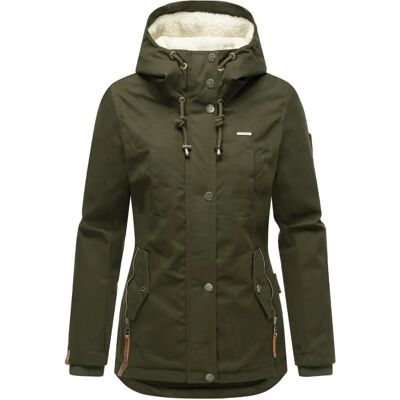 Marikoo Bikoo Grüne Winterjacke für Damen - Outdoor Wasserabweisend Mantel Marikoo Bikoo Grüne Winterjacke für Damen - Outdoor Wasserabweisend Mantel