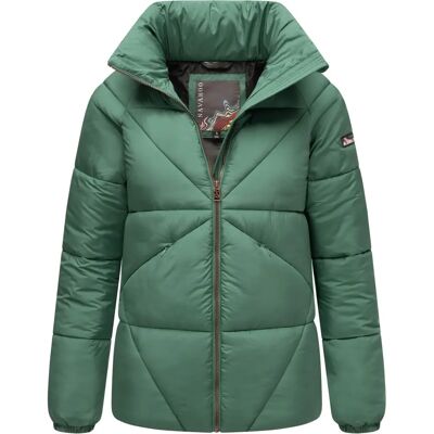 NAVAHOO Schokolinaa 14 - Jacke - Modische Winter-Steppjacke mit hohem Kragen NAVAHOO Schokolinaa 14 - Jacke - Modische Winter-Steppjacke mit hohem Kragen