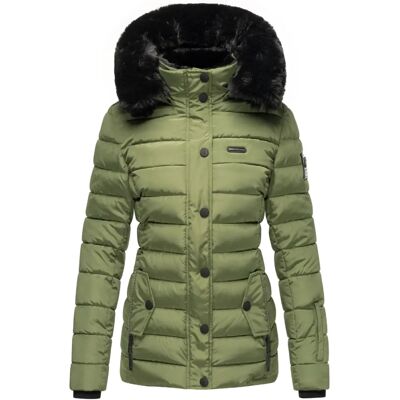 Veste d'hiver verte Slim Fit Navahoo Milianaa - Veste - Publicité Veste d'hiver verte Slim Fit Navahoo Milianaa - Veste - Publicité