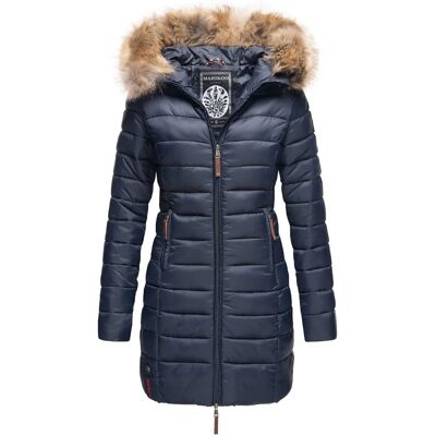 Marikoo Blau 5XL Wintermantel - Mantel Marikoo Blau 5XL Wintermantel - Mantel