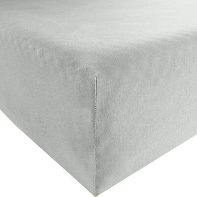 Erwin Müller - Single-Jersey-Spannbettlaken Murnau grau - Fitted sheet Erwin Müller - Single-Jersey-Spannbettlaken Murnau grau - Fitted sheet