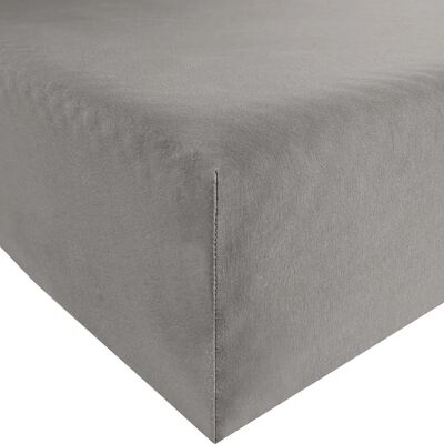 Erwin Müller - Murnau - Grau - 120x200 - Fitted sheet Erwin Müller - Murnau - Grau - 120x200 - Fitted sheet