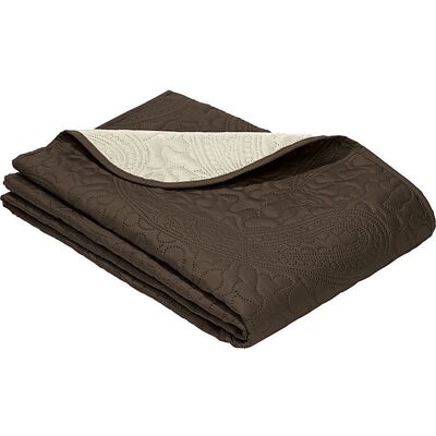 Erwin Müller - Paisley Muster - brown-beige - Bedspread Erwin Müller - Paisley Muster - brown-beige - Bedspread