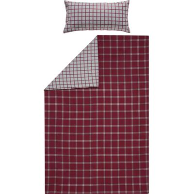 Erwin Müller Rote Flanell Bettwäsche - Bettwäsche Erwin Müller Rote Flanell Bettwäsche - Bettwäsche