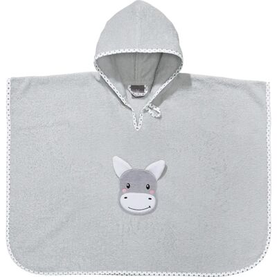 Erwin Müller - Esel Kinder-Poncho - Grau - Poncho Erwin Müller - Esel Kinder-Poncho - Grau - Poncho