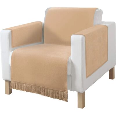Erwin Müller Braun-Beige 3-teiliger Sessel- und Sofaschoner-Set Erwin Müller Braun-Beige 3-teiliger Sessel- und Sofaschoner-Set