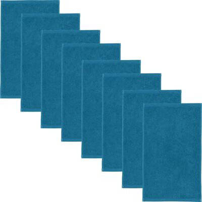 Erwin Müller - Heidenheim - blau - 30x50 cm - Gästetuch Erwin Müller - Heidenheim - blau - 30x50 cm - Gästetuch