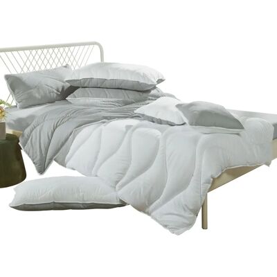 Erwin Müller - Amper - White-Grey - 155x220 cm - duvet Erwin Müller - Amper - White-Grey - 155x220 cm - duvet