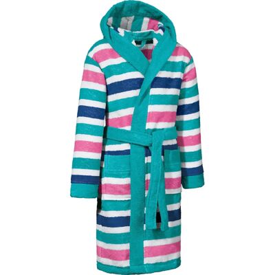 Erwin Müller - Walk-Frottier Kinder-Bademantel mit Kapuze - 158/164 - grün - Kids Bathrobe Erwin Müller - Walk-Frottier Kinder-Bademantel mit Kapuze - 158/164 - grün - Kids Bathrobe