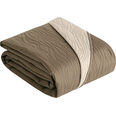 Erwin Müller - Sessel- und Sofaschoner - braun-beige Erwin Müller - Sessel- und Sofaschoner - braun-beige
