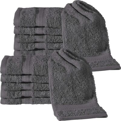 REDBEST - Chicago - grau - 30x50 cm - Guest towel REDBEST - Chicago - grau - 30x50 cm - Guest towel