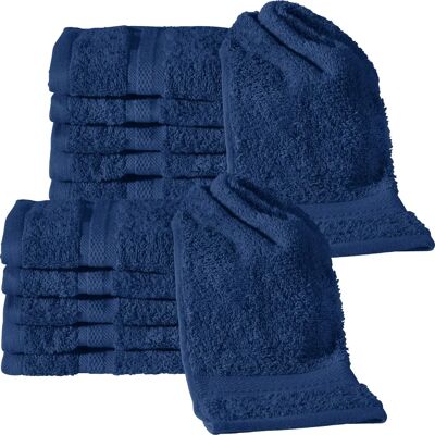 REDBEST Chicago - blau 30x50 cm - 12er-Pack - Gästetuch REDBEST Chicago - blau 30x50 cm - 12er-Pack - Gästetuch