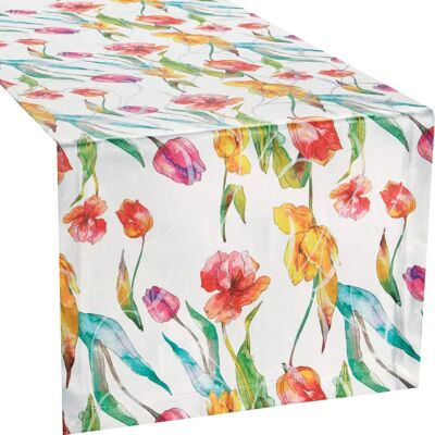 Erwin Müller - Tischläufer bunt - Grün - Gelb - Table Runner Erwin Müller - Tischläufer bunt - Grün - Gelb - Table Runner