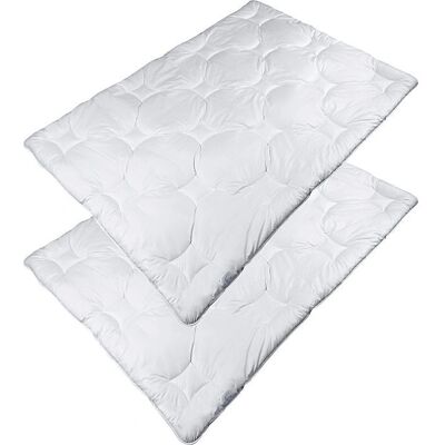 Erwin Müller - Donau - Weiss - 155x220 cm - Steppbett-Set Erwin Müller - Donau - Weiss - 155x220 cm - Steppbett-Set