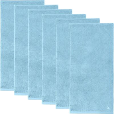 Erwin Müller - Heidenheim Walk-Frottier Handtuch - Blau - 58x120 cm - Towel Erwin Müller - Heidenheim Walk-Frottier Handtuch - Blau - 58x120 cm - Towel