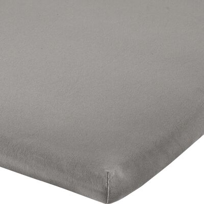 REDBEST - Denver - Grau - 90x190 cm - Spannbettlaken REDBEST - Denver - Grau - 90x190 cm - Spannbettlaken