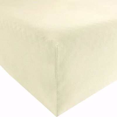 REDBEST - Denver - braun-beige - 140x200 cm - Spannbettlaken REDBEST - Denver - braun-beige - 140x200 cm - Spannbettlaken