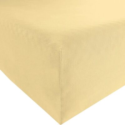 REDBEST Denver - gelb - 90x190 - Fitted sheet REDBEST Denver - gelb - 90x190 - Fitted sheet