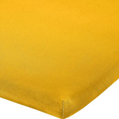 REDBEST - Denver - Gelb - 90x190 cm - Spannbettlaken REDBEST - Denver - Gelb - 90x190 cm - Spannbettlaken
