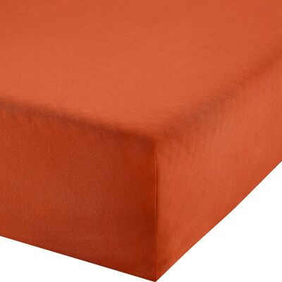 REDBEST - Denver - Orange - 90x190 cm - Spannbettlaken REDBEST - Denver - Orange - 90x190 cm - Spannbettlaken