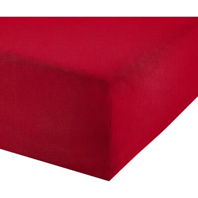 REDBEST - Denver - Rot - Spannbettlaken REDBEST - Denver - Rot - Spannbettlaken